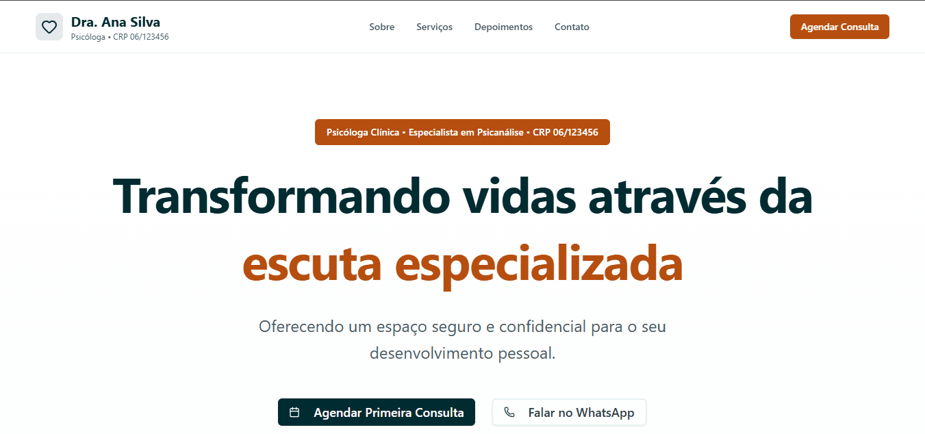 Portifólio profissional